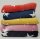 Kuschelfleece Decke rot mit Sternen