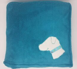 Kuscheldecke Petrol Wellnessfleece XL