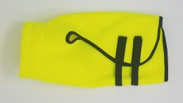 Hundemantel Fleece neon gelb XS