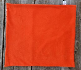 Hunde Decke mit US Motiv Retro orange