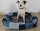 Recycling Hundebett aus Jeans Gr&ouml;&szlig;e L